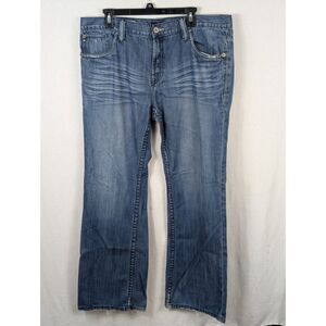 Marc Ecko Cut & Sew Bootcut Jeans Blue Men's Size 36x32